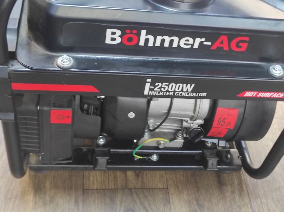 Бензиновий генератор інверторний 2 кВт bohmer AG-i2500-W