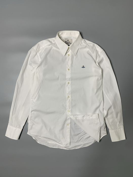 Мужская классическая рубашка vivienne westwood size L - XL