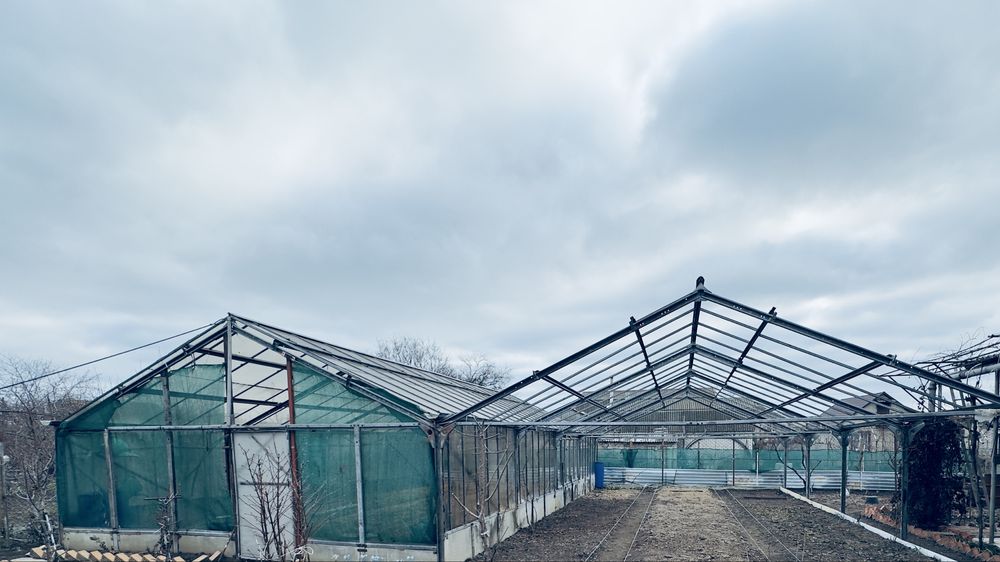 Каркас  теплицы оцинкованый , 6*12 две штуки