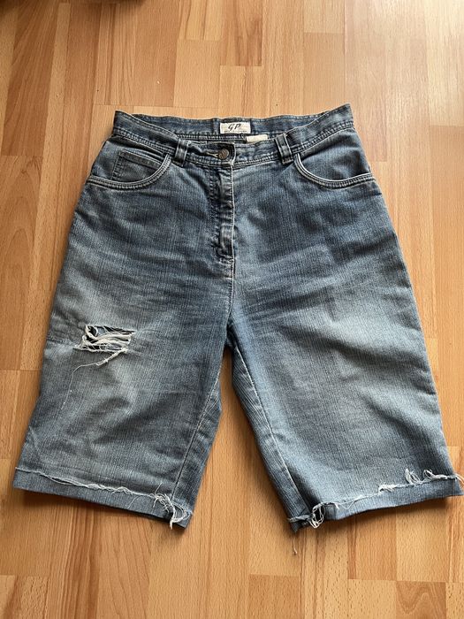 Spodenki jeansowe z bawełny