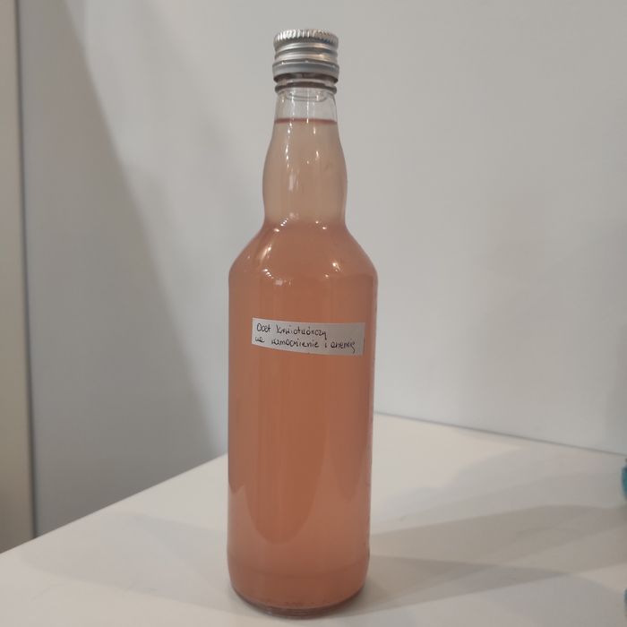 Ocet ziołowy – naturalny, fermentowany, 500 ml