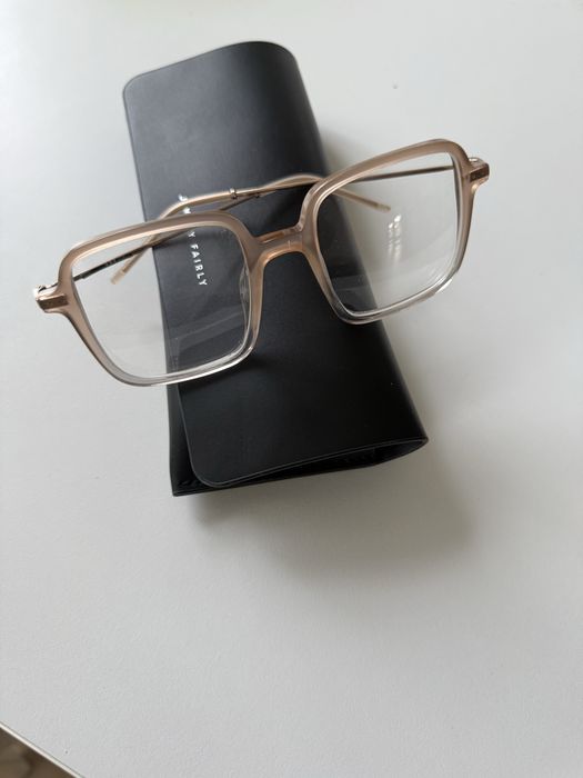 Nowe okulary korekcyjne Jimmy Fairly – oryginalne, z etui