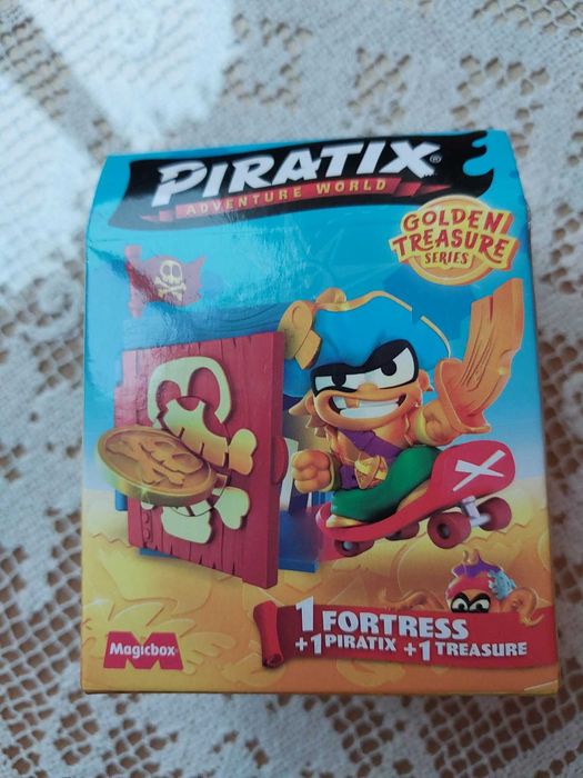 Piratix Golden Treasure Fortress Forteca z Figurką Pirata Akcesorium