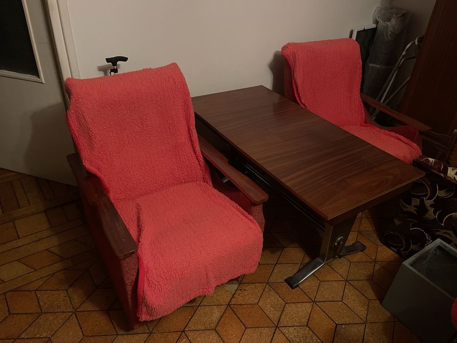 Ława / stolik kawowy PRL – vintage, regulowany, klasyk designu