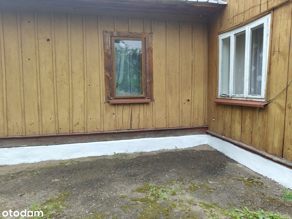 Siedlisko 38 arów z drewnianym domem - Bachów (Podkarpacie)