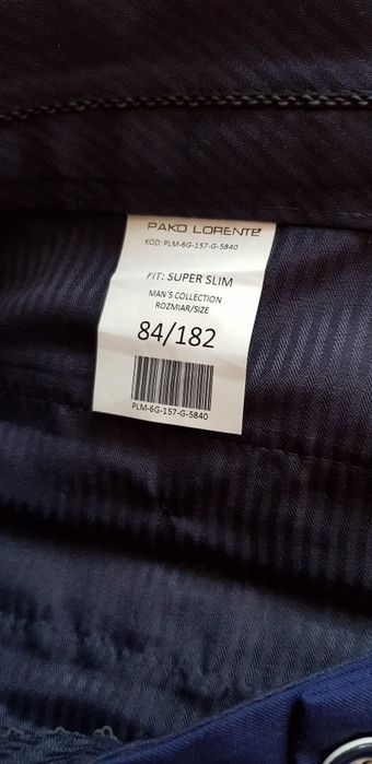 Elegancki Garnitur  Pako Lorente 50/182 jasny granat
