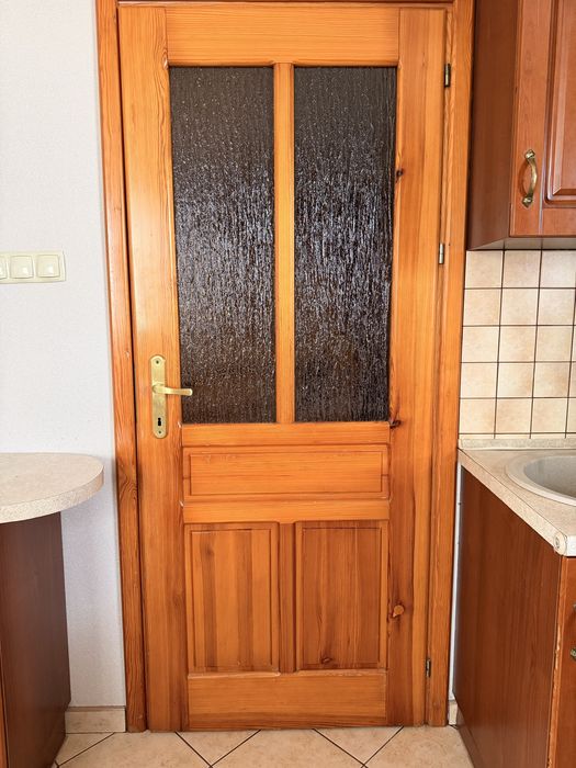 Drzwi z litego drewna