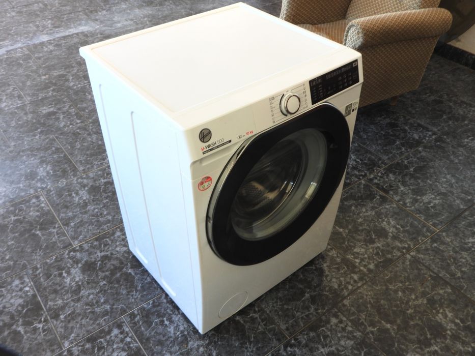 Máquina de Lavar Hoover H-WASH 500 (10 kg)- Avaria na Placa Eletrónica (Para Peças/Reparação)