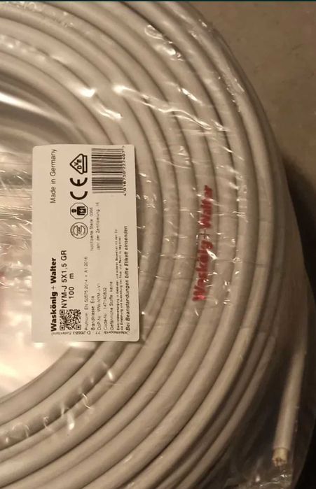 Kabel 5x1,5 nowy