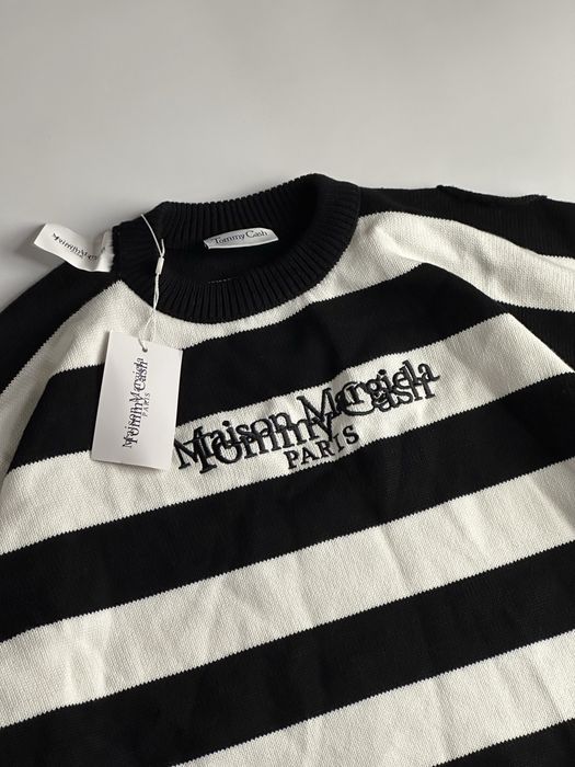 Maison Margiela Tommy Cash светр світер кофта худі світшот свитшот чб