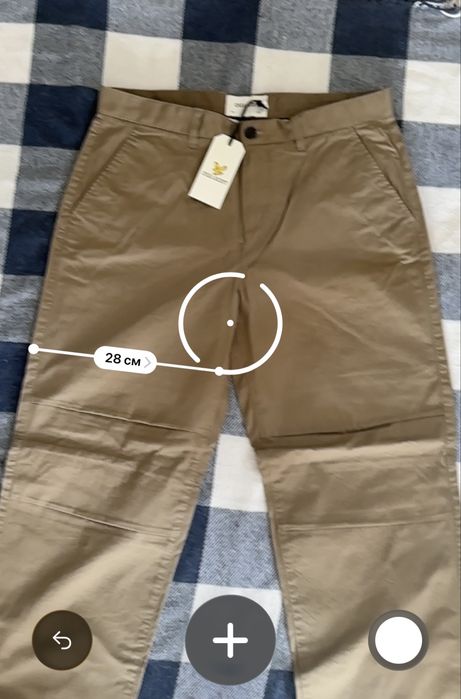 Штани Lyle & Scott Articulated Cargo TR2140V W34/L32 нові оригінал