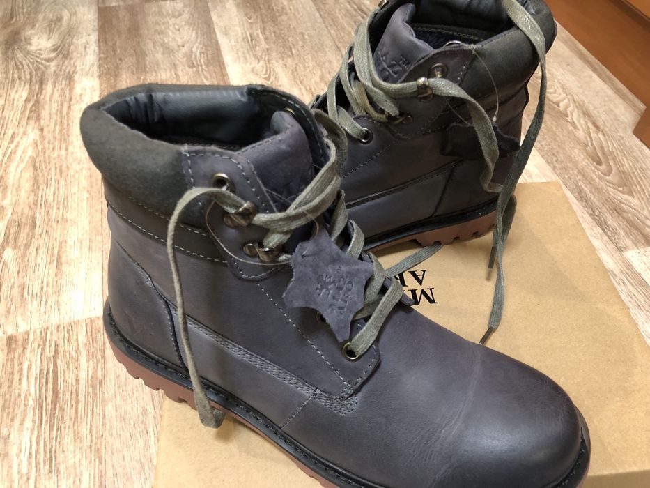 Черевики жіночі шкіряні Mazaro ботинки