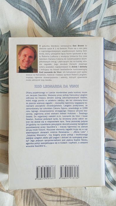 [3] Dan  Brown "Kod Leonarda da Vinci"