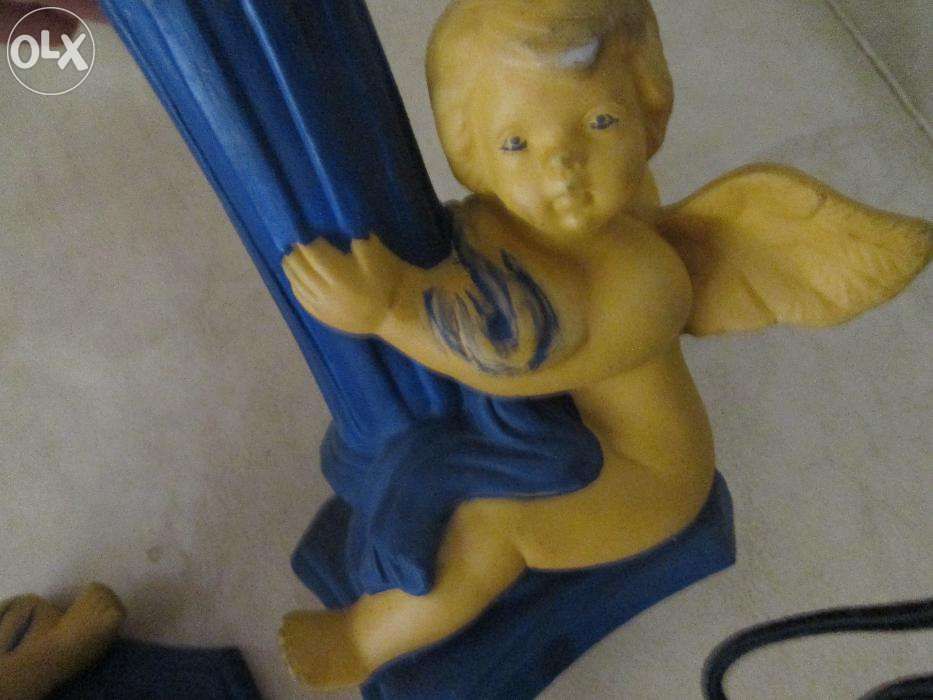 Castiçais pintados á mão
