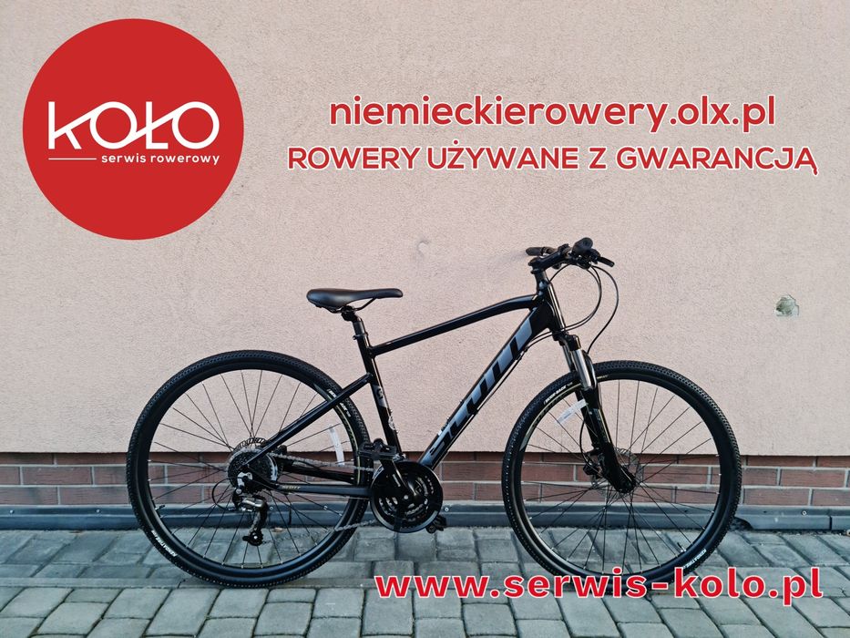 Rower męski crossowy SCOTT koła 28 SHIMANO ALTUS aluminium rabat