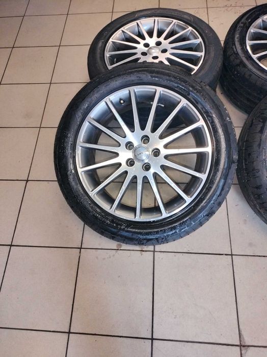 koła BORBET 17 cali 5x100 Subaru Audi VW Seat Skoda 215/55 r17 LATO