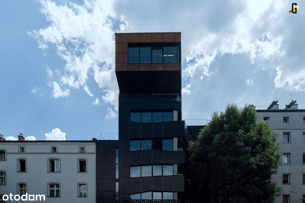 Biurowiec klasy A z projektem 9 mieszkań – ul. Mikołowska, Katowice