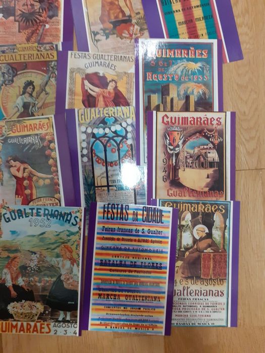 20 postais Festas Gualterianas Guimarães