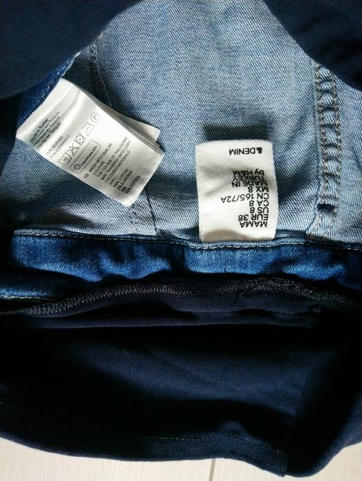 Джинсова спідниця для вагітних H&M EUR 36 розмір