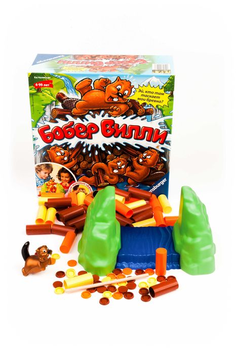21103 Ravensburger Настольная игра Бобер Вилли, распродажа