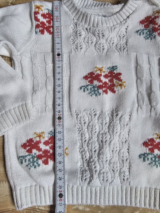 Sweterek dla dziewczynki 86, wiosna, wiosenny, dziewczęcy