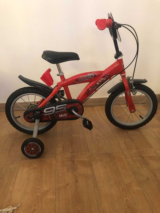 Bicicleta criança Cars