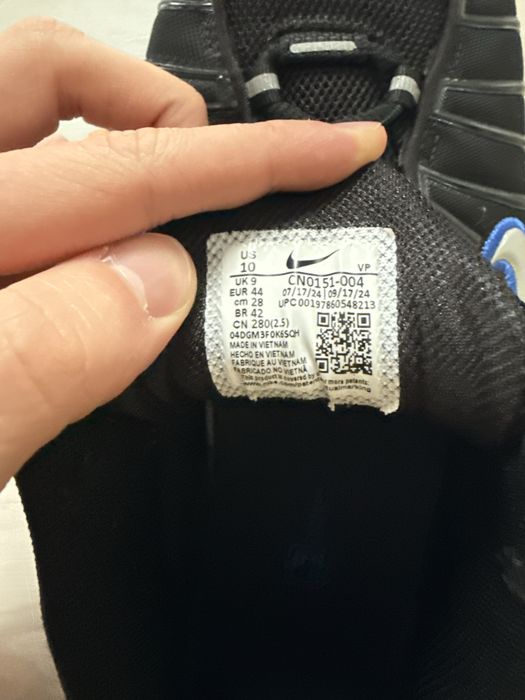 Кросівки чоловічі Nike Shox TL Black