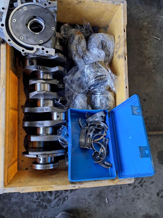 volkswagen lt 35, 46, t 4, 2.5 tdi, wał korbowy, panewki, po szlifie