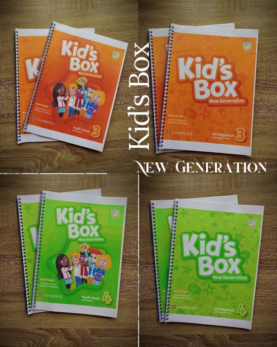 Kid's box Students book, Workbook