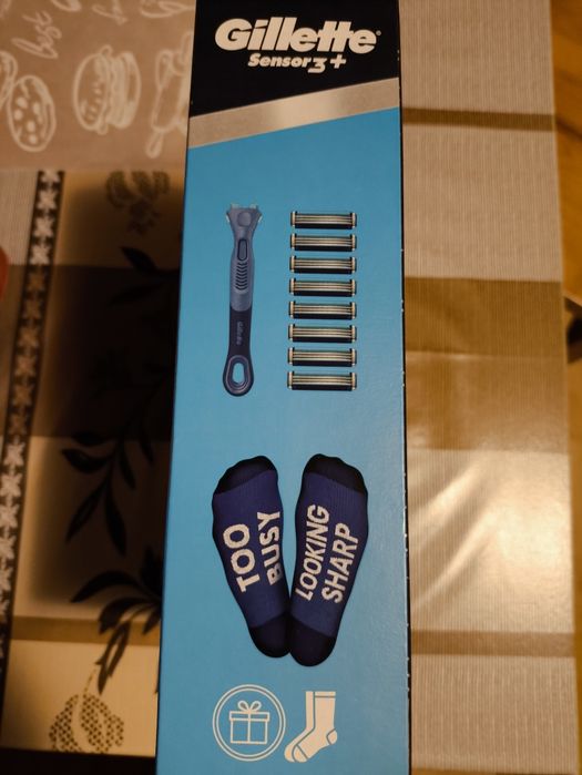 Zestaw Gillette Sensor3 plus Skarpetki