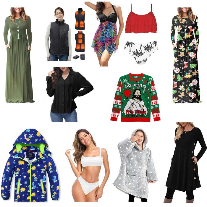 Odzież Damska Męska 262 Sztuk Nowe Mix Amazon Ubrań Pakiet Zestaw Box