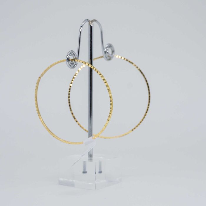 Złote kolczyki 585 KOŁA 2,13gram 5cm Okazja WYSYŁKA GRATIS