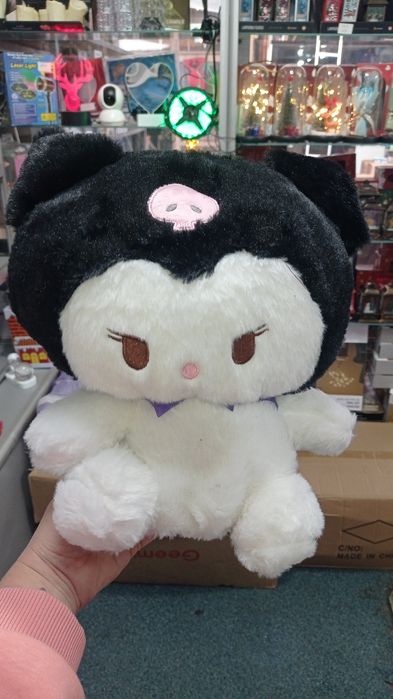 Дитяча іграшка куромі з ефектом дихання, музична 35 см