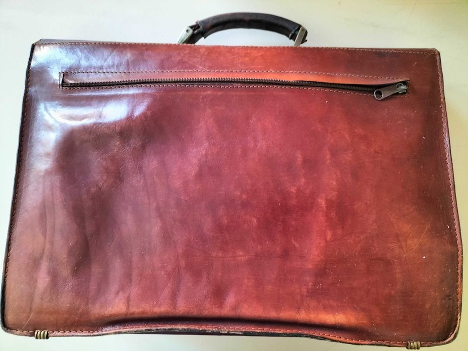 Pasta de Pele Vintage - Homem