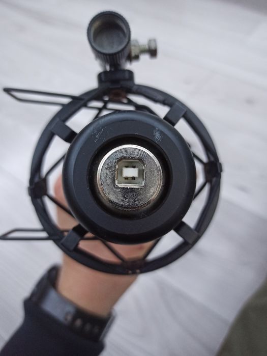 Wielkomembranowy mikrofon pojemnościowy USB img stage line ecm-140