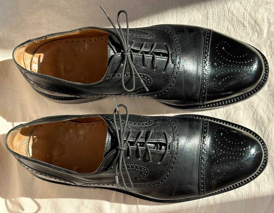 Buty HOBSON'S  Custom Grade czarne 42,5  -  8,5