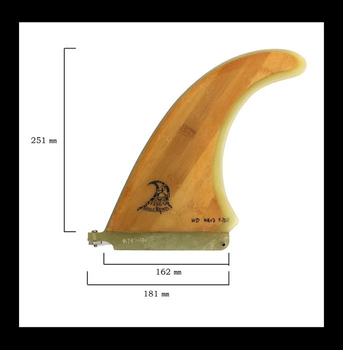 Patilhão single fin 9.75 ou 9 SUP  wave ou longboard