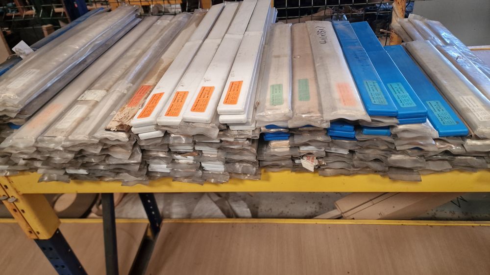 Laminas para plainas e desengrossadeira de 300 mm até 730mm temo
