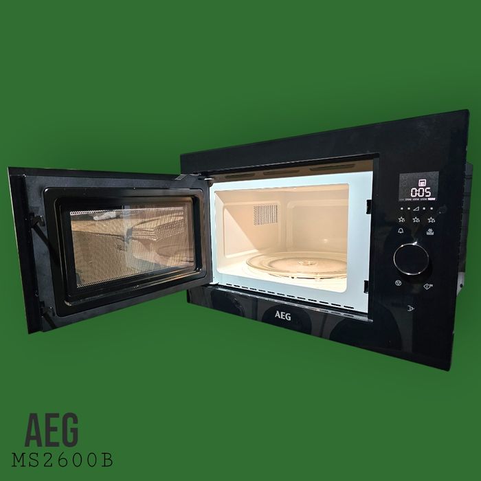 AEG MS2600B – NOWA Mikrofalówka do zabudowy 26 l