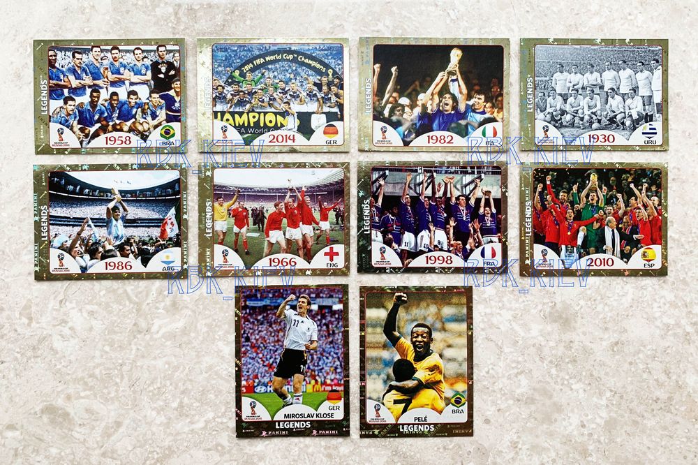Panini WC 2018 пустий, ідеальний альбом + повний сет. Окремі стікери