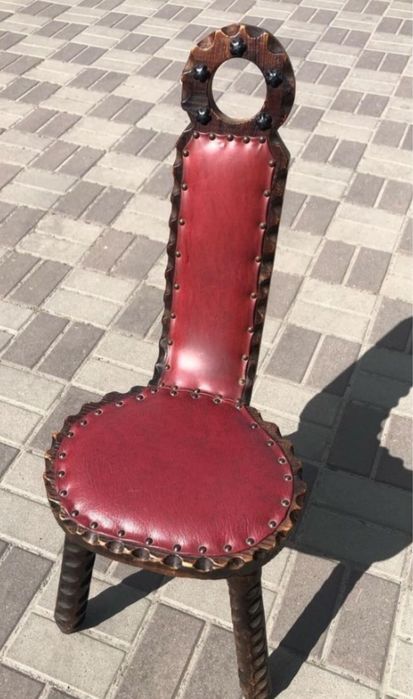 Каминный стул, сидушка высота 30 см