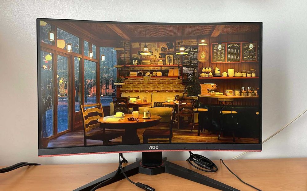 Setup Gaming - Com várias acessórios