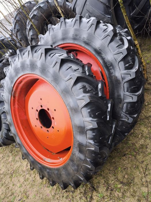 Koła 13.6 R - 36 RADIALNE KLEBER super9 zdrowe para felgi