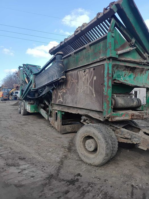 Przesiewacz do ziemi Extec 5000 mobilny
