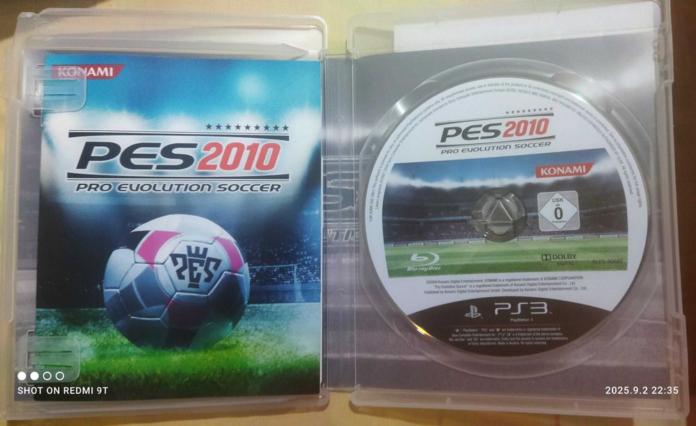 Play station 3 - PES 2010 pro evolution soccer