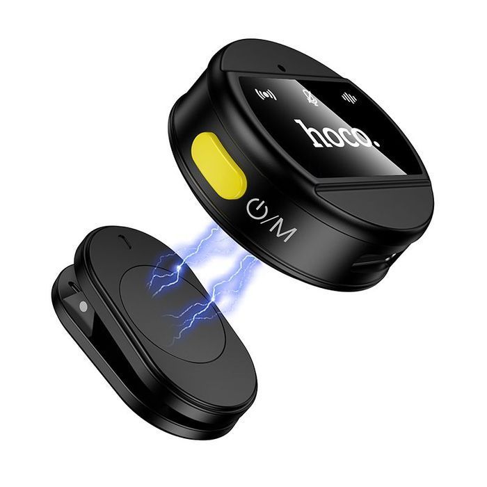 Mikrofon bezpzewodowy USB C Hoco L21 czarny