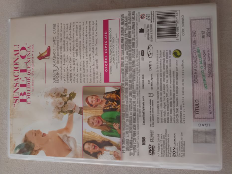 DVD sexo e a cidade