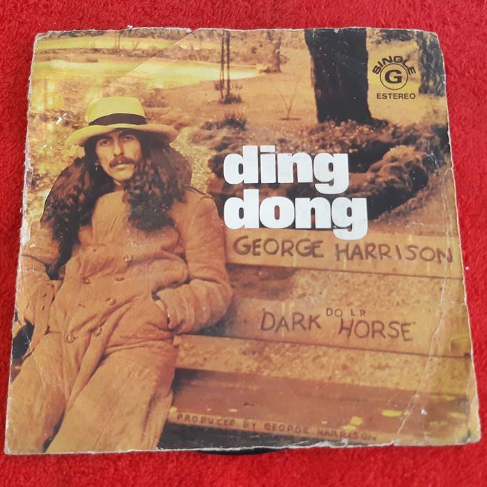 Disco Vinil Single George Harrison - Ding Dong / I Don't Care Anymore