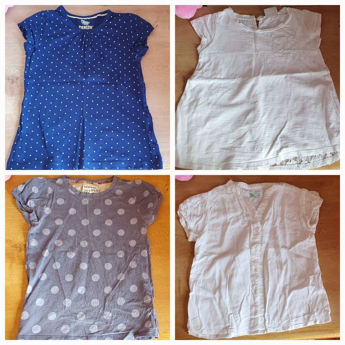 Koszulka zestaw 4 sztuki na 5-6 lat na 116 cm Next Reserved