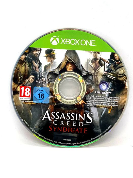 Assassin's Creed Syndicate Xbox One (sama gra) Po Angielsku